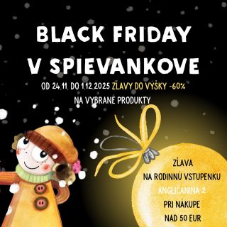 NAJVÄČŠIE ZĽAVY TOHTO ROKA🎄 Už od 24.11. budú na našom e-shope Black Friday zľavy! 😱 Toto je len zopár produktov, ktoré...