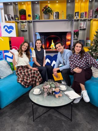 Dnes sme boli hosťami v teleráne. Rozprávali sme sa o duševnom zdraví detí. Ďakujeme za pekné ráno 😊